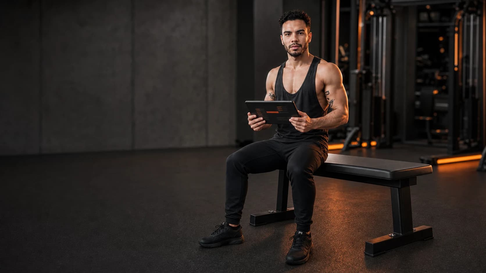 Avatar 3D de Damien, fondateur de BodyBurn, consultant le programme